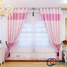 Printed led star curtain with magnetic curtain holder